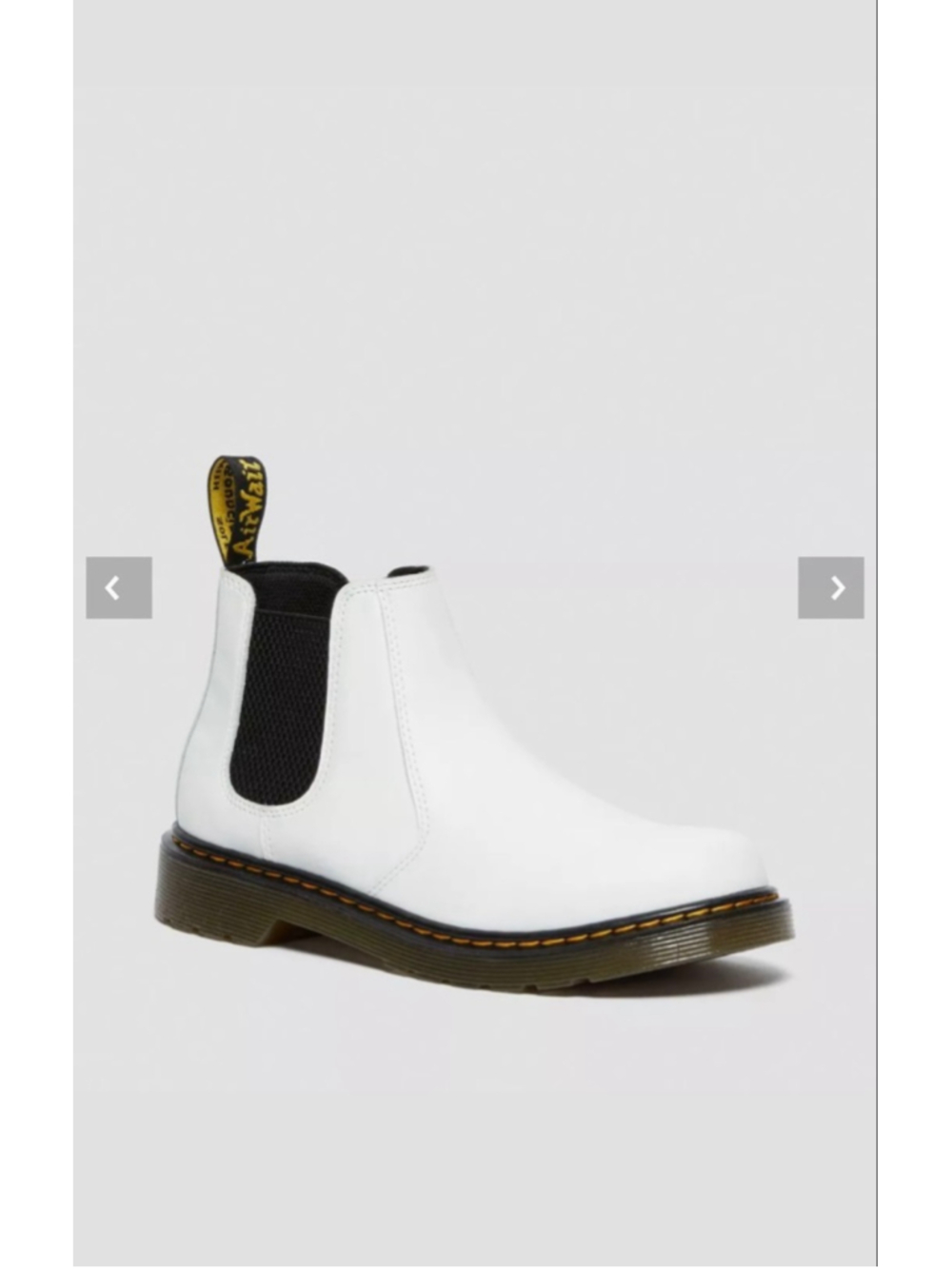 Dr. Marten YOUTH 2976 LEATHER CHELSEA BOOTS